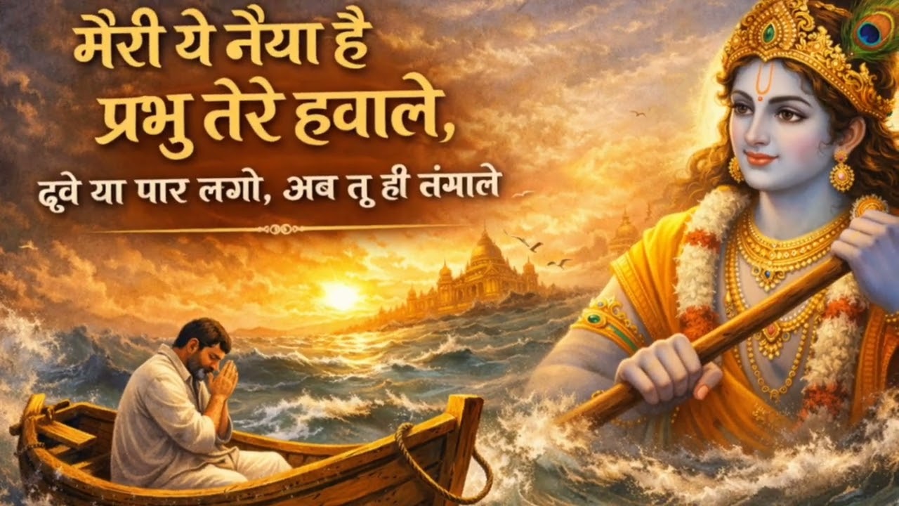 मेरी ये नैया है प्रभु तेरे हवाले | Krishna Bhajan 2026 | Heart Touching Bhakti Geet | lord Krishna
