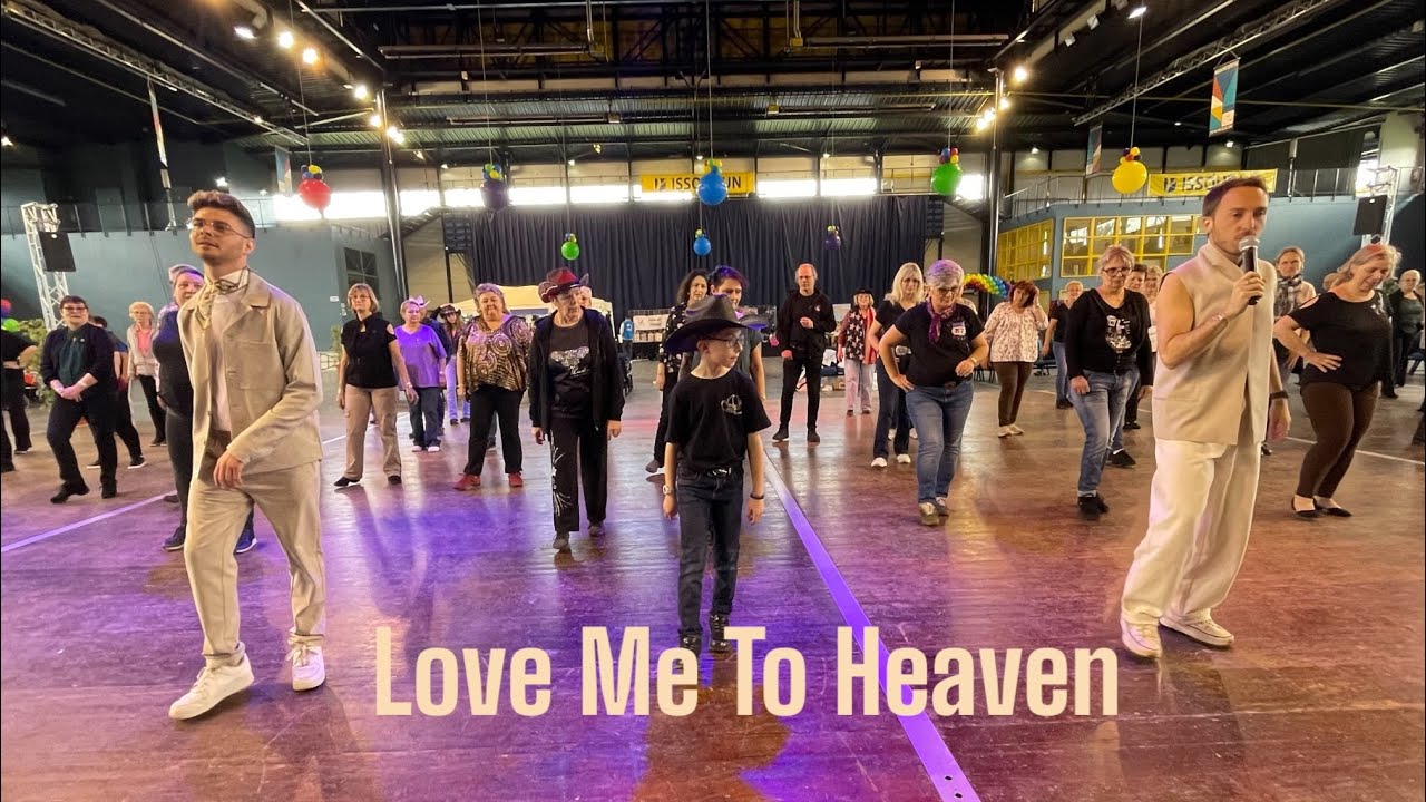 Love Me To Heaven Line Dance de Grégory Danvoie (BEL) et Guillaume Richard (FR)