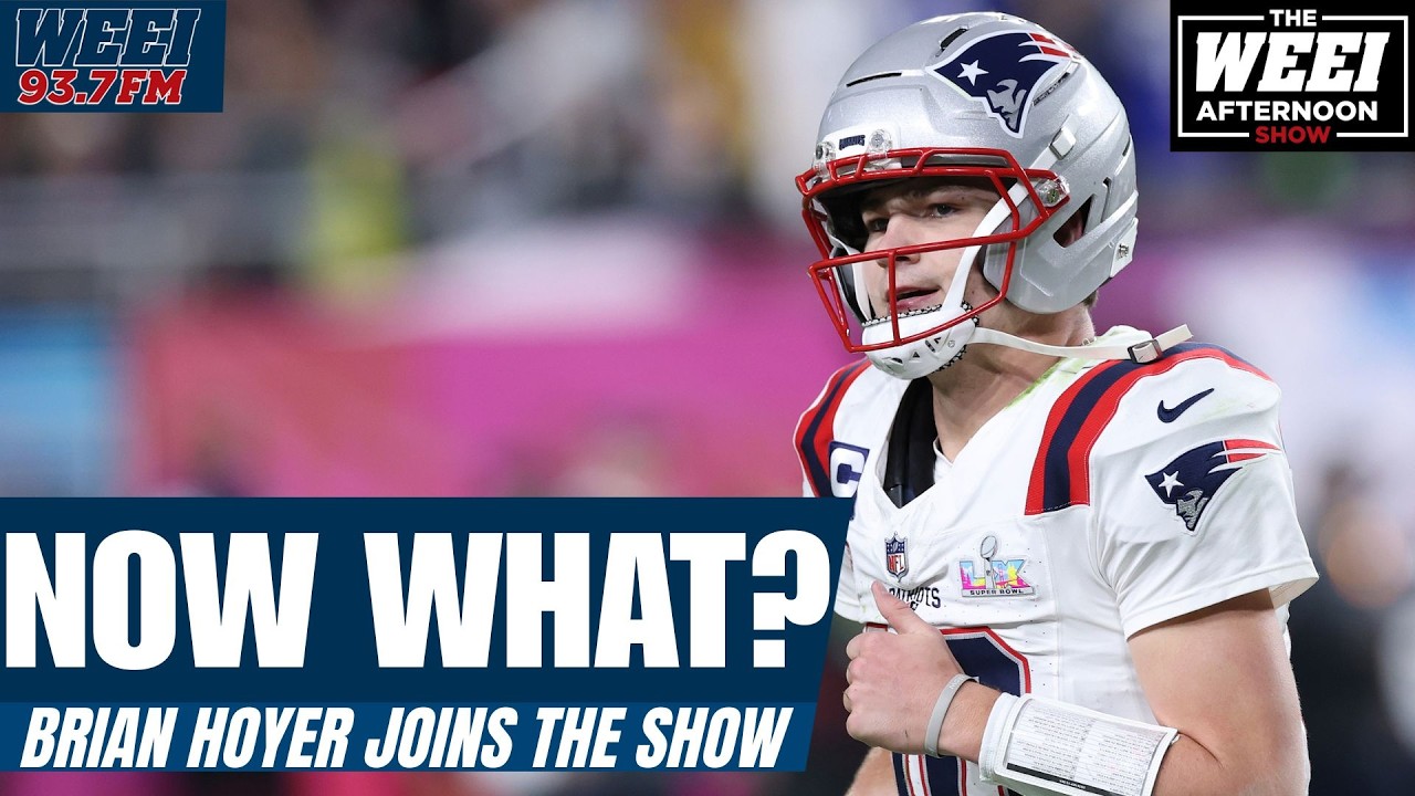 Brian Hoyer explains why the future is bright for Drake Maye and the Patriots | Afternoons