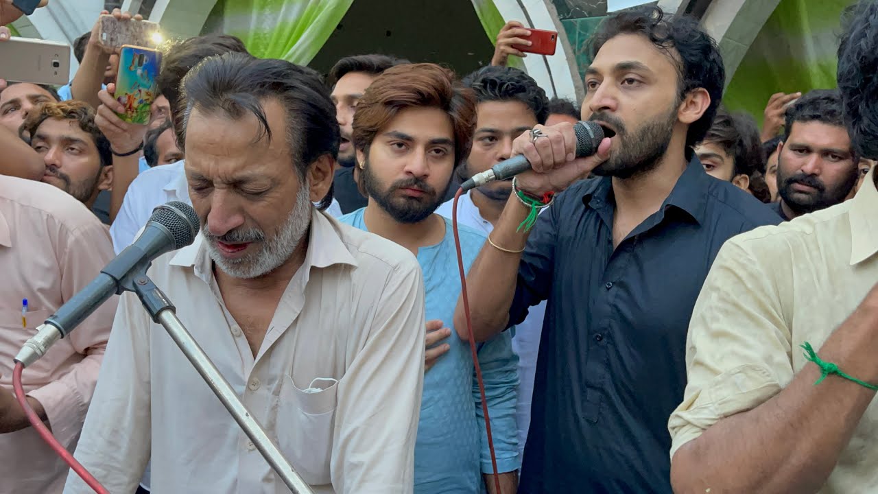 Hassan Sadiq - Raza Hassan - Mohsin Abbas - Ali Hain Sajde Main - 21 Ramzan Live At Mai Di Chugi Fsd