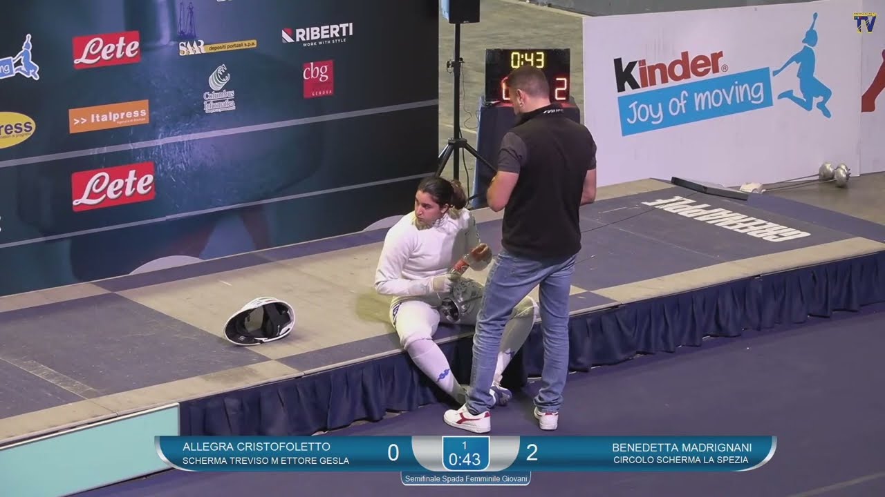 Italian Championships 2024 JWE - L4 - Allegra Cristofoletto v Benedetta Madrignani