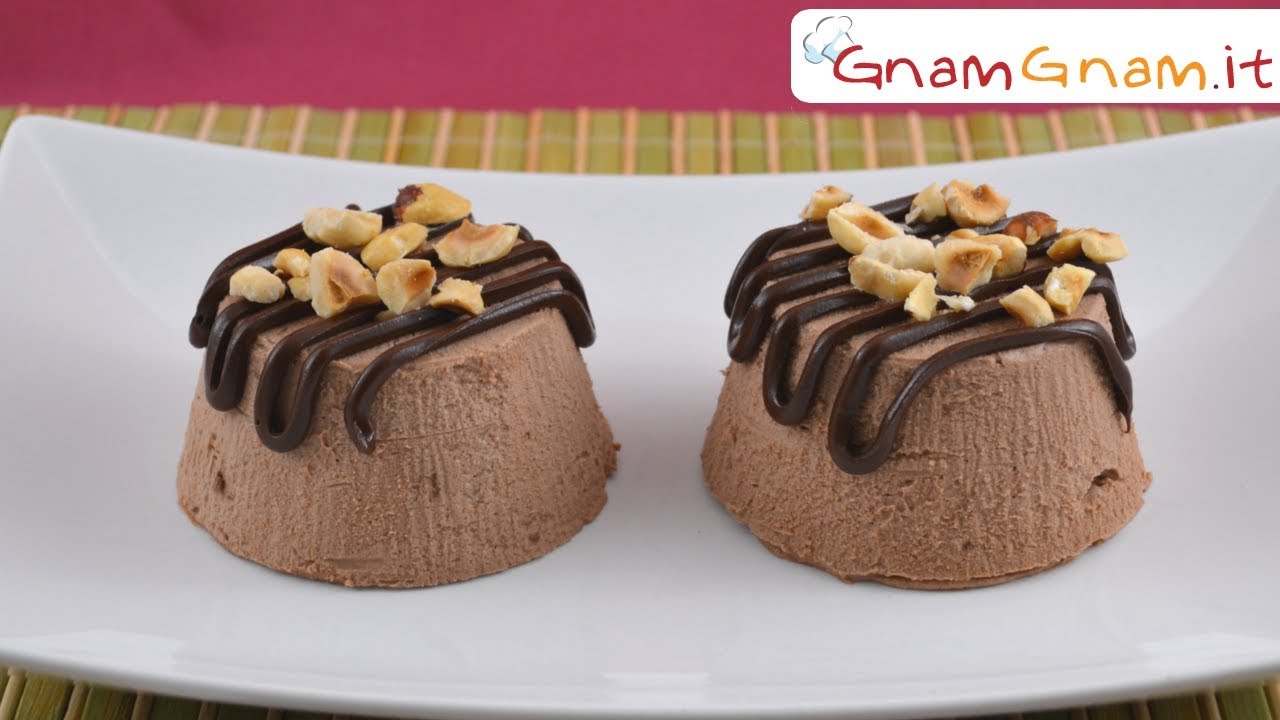 SEMIFREDDO alla NUTELLA, senza cottura e con soli 2 INGREDIENTI!