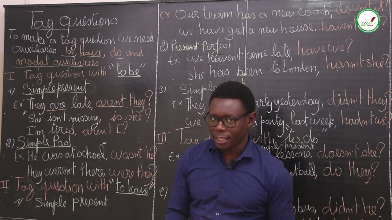 Cours - Seconde - Anglais : Tag questions / M. Zally