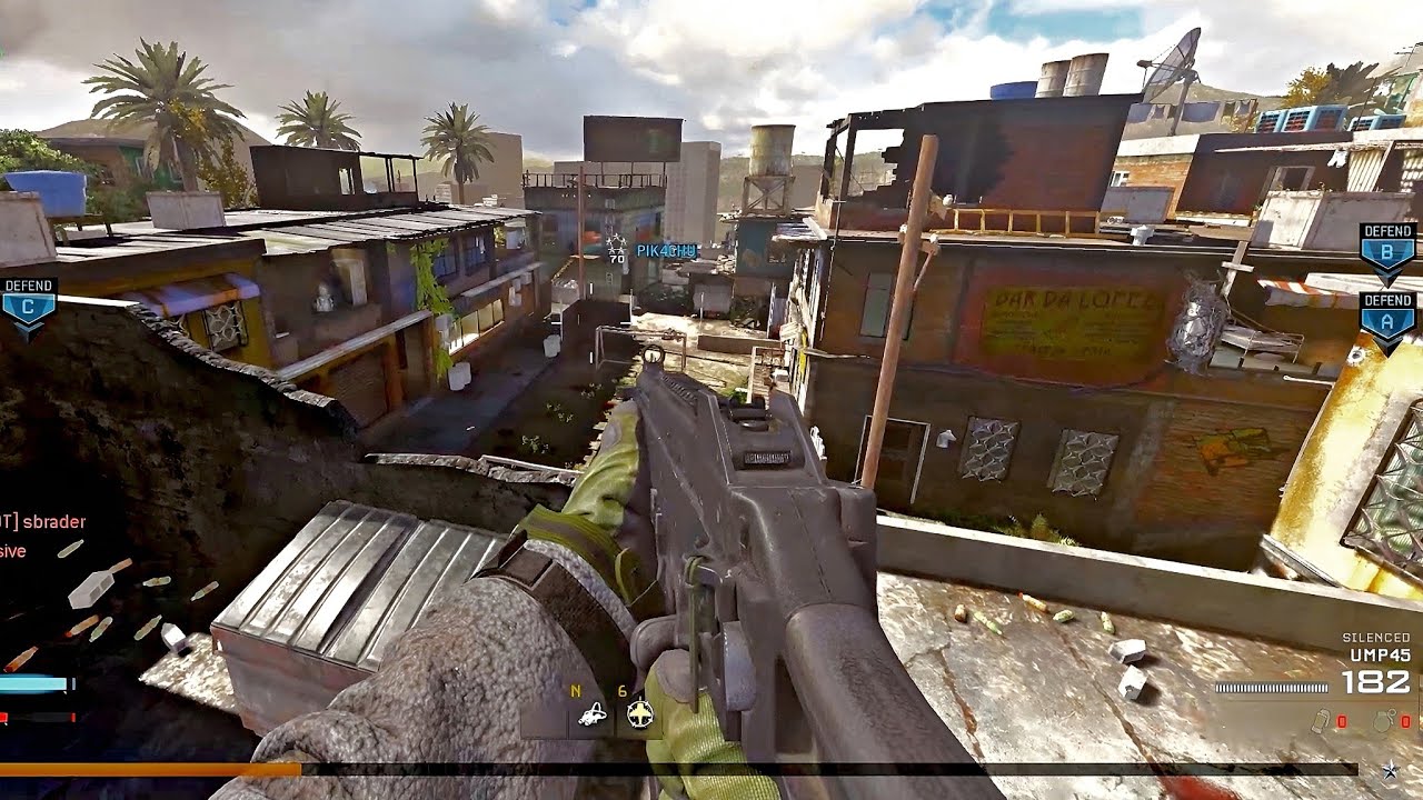 MW2 Remastered Multiplayer Gameplay on FAVELA (No Commentary)