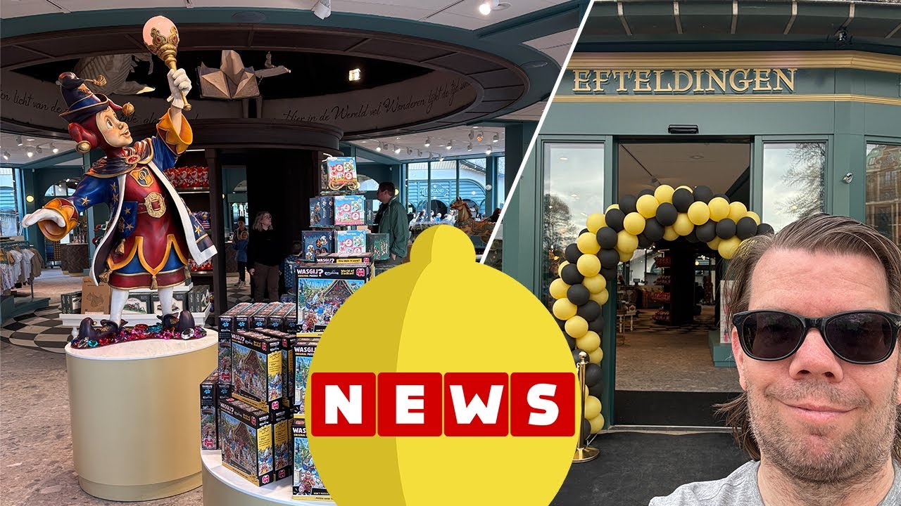 🍋NEWS: nieuw in Efteling | souvenirwinkel Efteldingen na 3 maanden weer open | winkel is veel ruimer