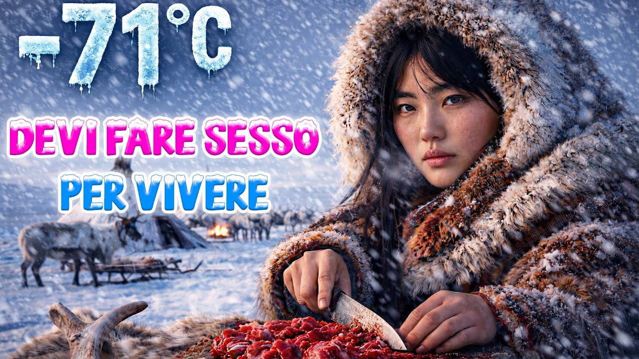 I NENETS IN RUSSIA: I NOMADI CHE SOPRAVVIVONO MANGIANDO CARNE CRUDA A -71 °C - DOCUMENTARIO