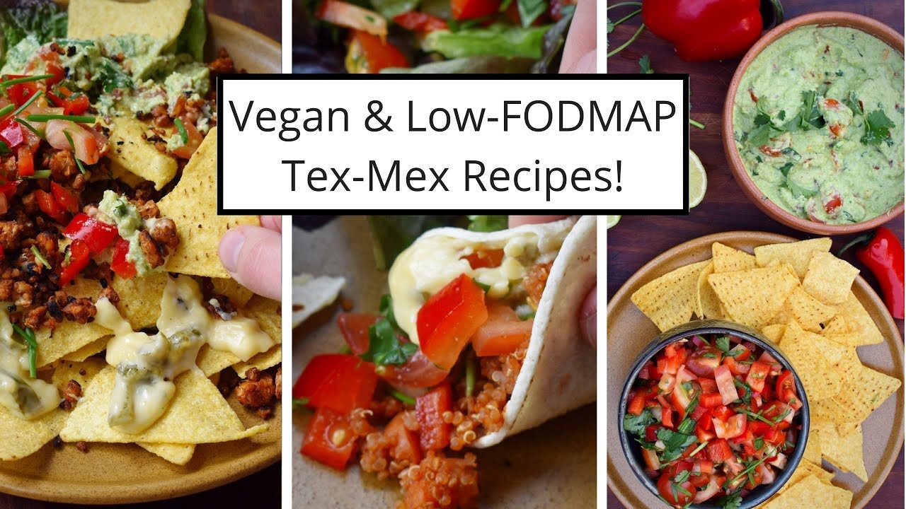 Tex-Mex Recipes! Vegan & Low FODMAP (Guacamole, Salsa, Quinoa Chilli, Tempeh & Nachos)
