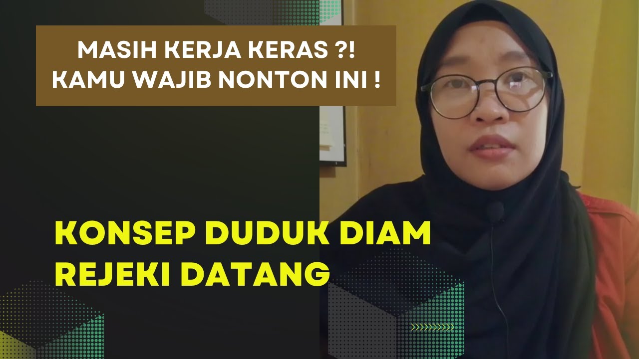Semakin Tenang Semakin Ajaib. Rahasia Duduk Diam Rezeki Datang ! Istighfar, Sholawat dan LOA