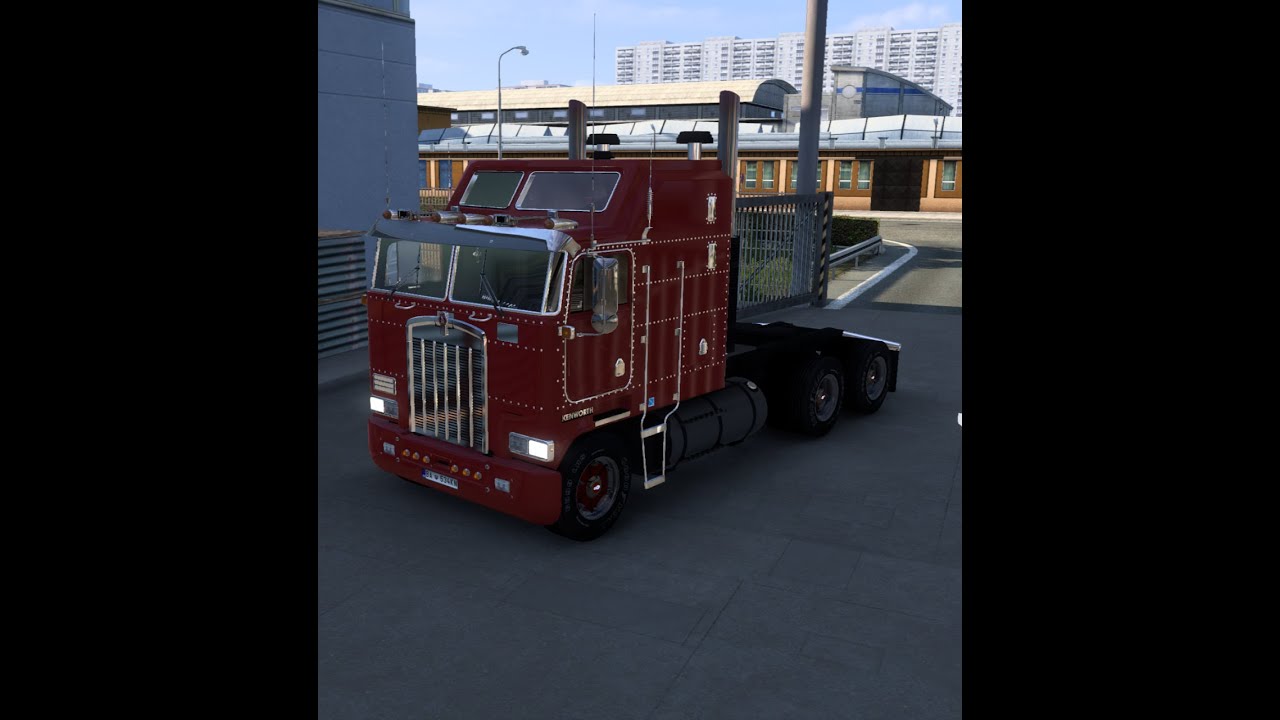 Стрим по ETS 2 /Kenworth K100/ на руле PXN V10
