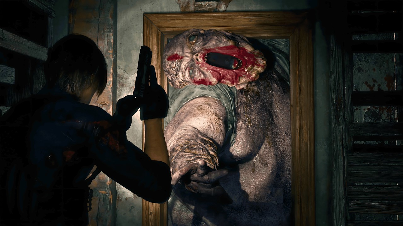 Resident Evil 9: Requiem - Бой с боссом Чанком [4K PS5 Pro]