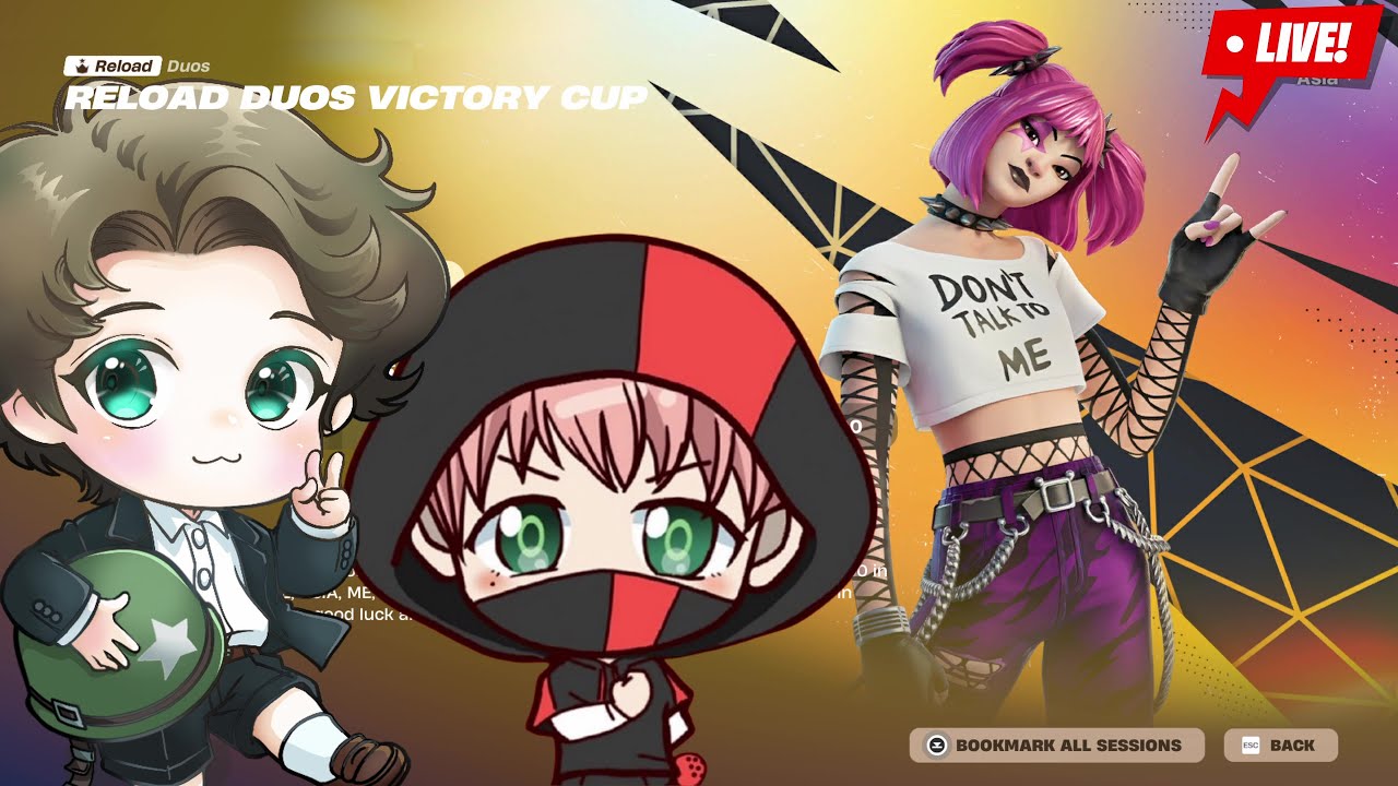 🔴リロード大会 @muuconiq  RELOAD DUO VICTORY CUP         【FORTNITE フォートナイト】