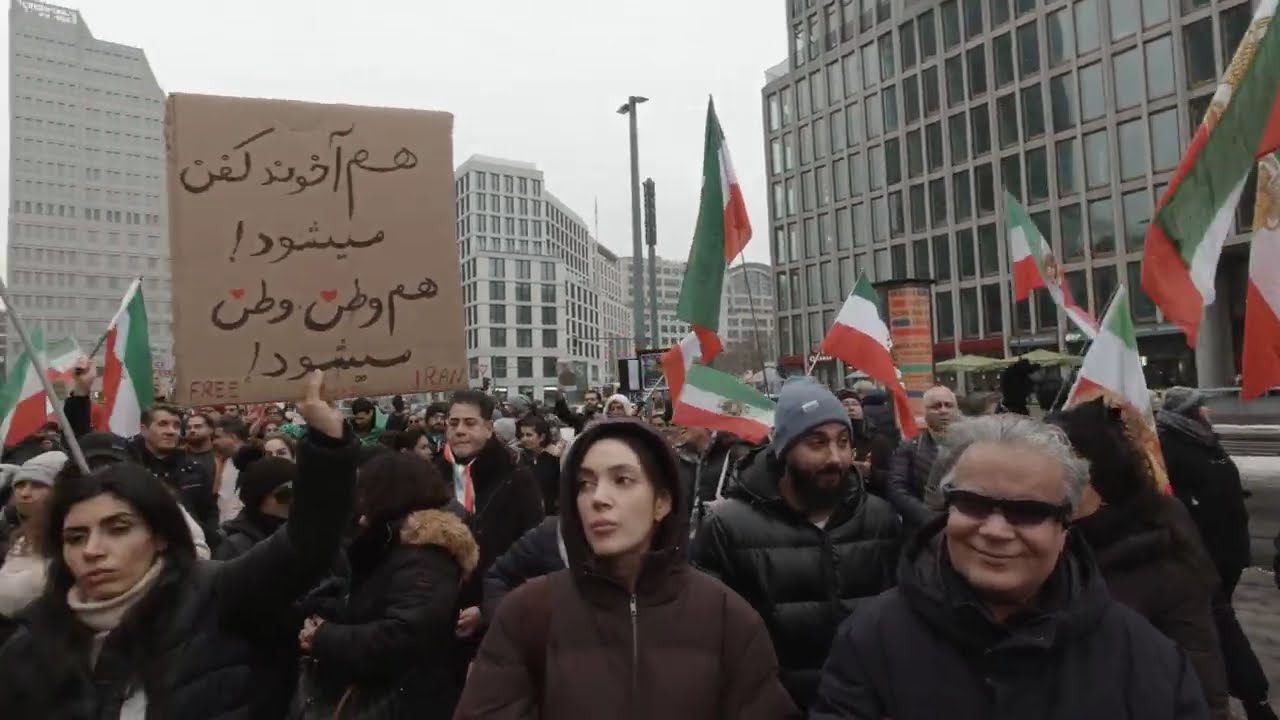 Berlin, February 7, 2026 - Iran demonstration 