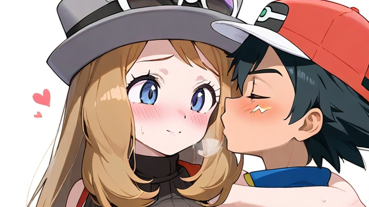 Ash y Serena 