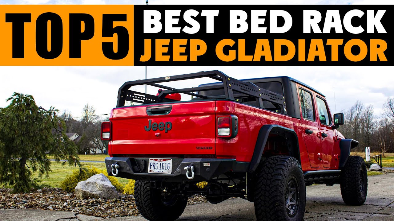 🥇TOP 5: Best Bed Rack for Jeep Gladiator