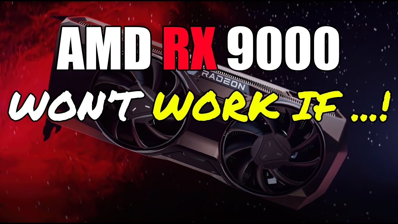 TechQuickie | AMD Radeon RX 9000 Requires newer UEFI only system !?