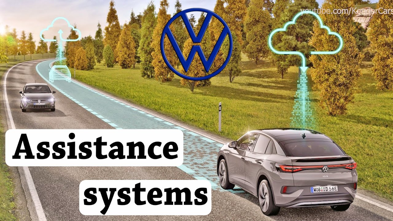 Volkswagen Assist systems explained, park assist, travel assist We Connect