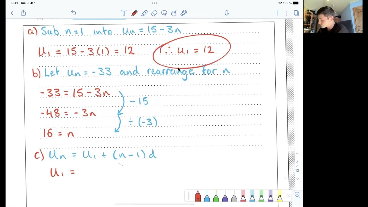 Question 1 IB AA HL Paper 1 May 22 TZ2