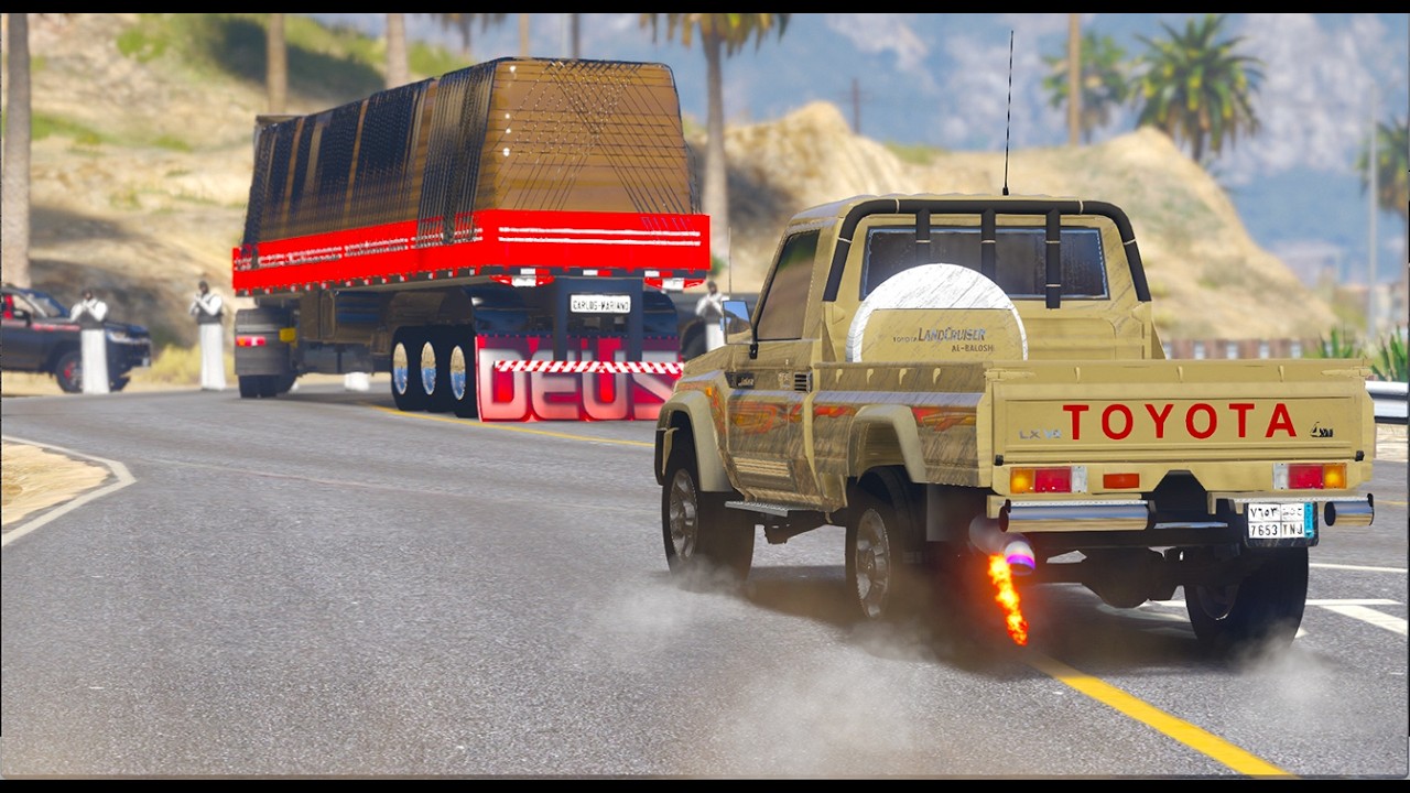 قراند 5 : استهزاؤ براعي الشاص وعندما احتاجوا الفزعه يتفاجؤا بمن يفزع لهم: GTA V