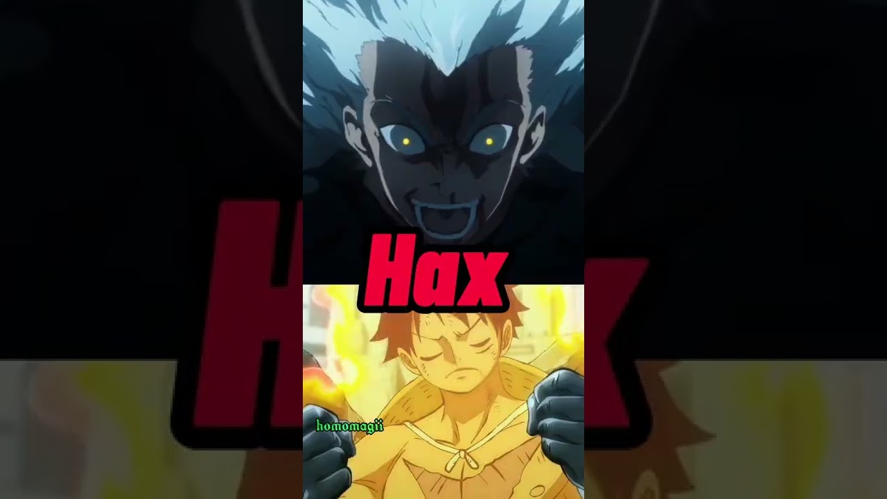 Garou Vs Luffy 😏 (One Punch Man Vs One Piece)