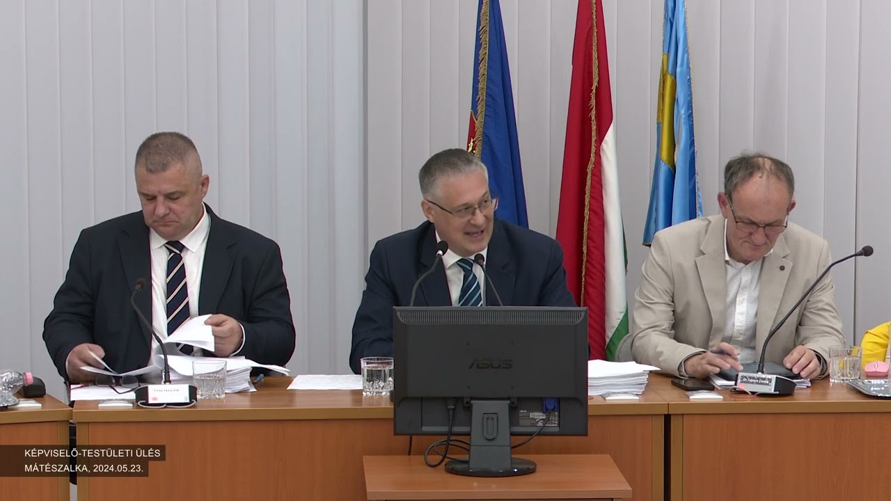 Képviselő-testületi ülés 2024.05.23.