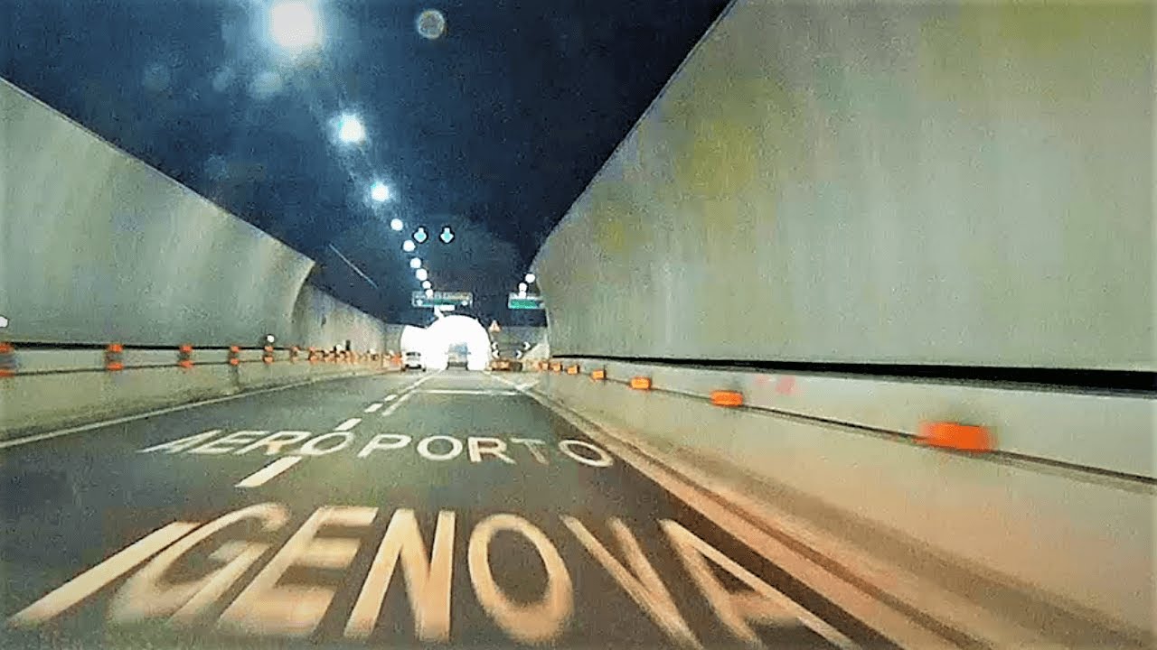 Autostrada A10 da Genova Aeroporto a Genova Pegli #A10 #Aeroporto #Genova