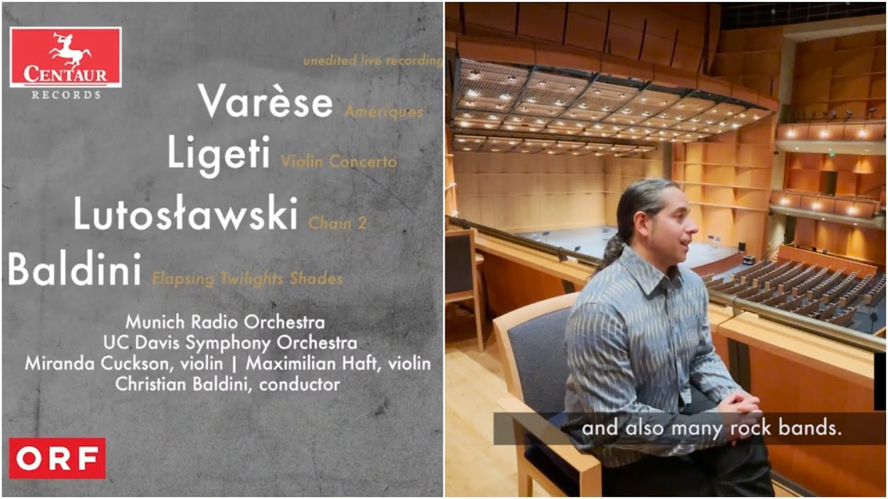 Christian Baldini on his composition Elapsing Twilight Shades with the Munich Radio Orchestra