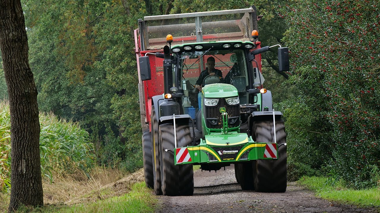 Forage Cruiser, John Deere + Dezeure harvesting maize! Mais hakselen - Maishäckseln - Timmerman