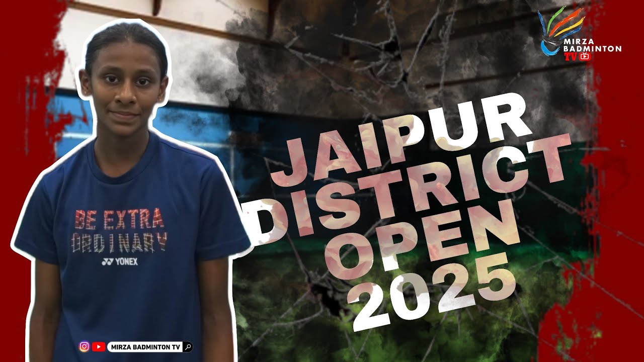 RIDHI | Badminton GS U15 match | Jaipur District Tournaments