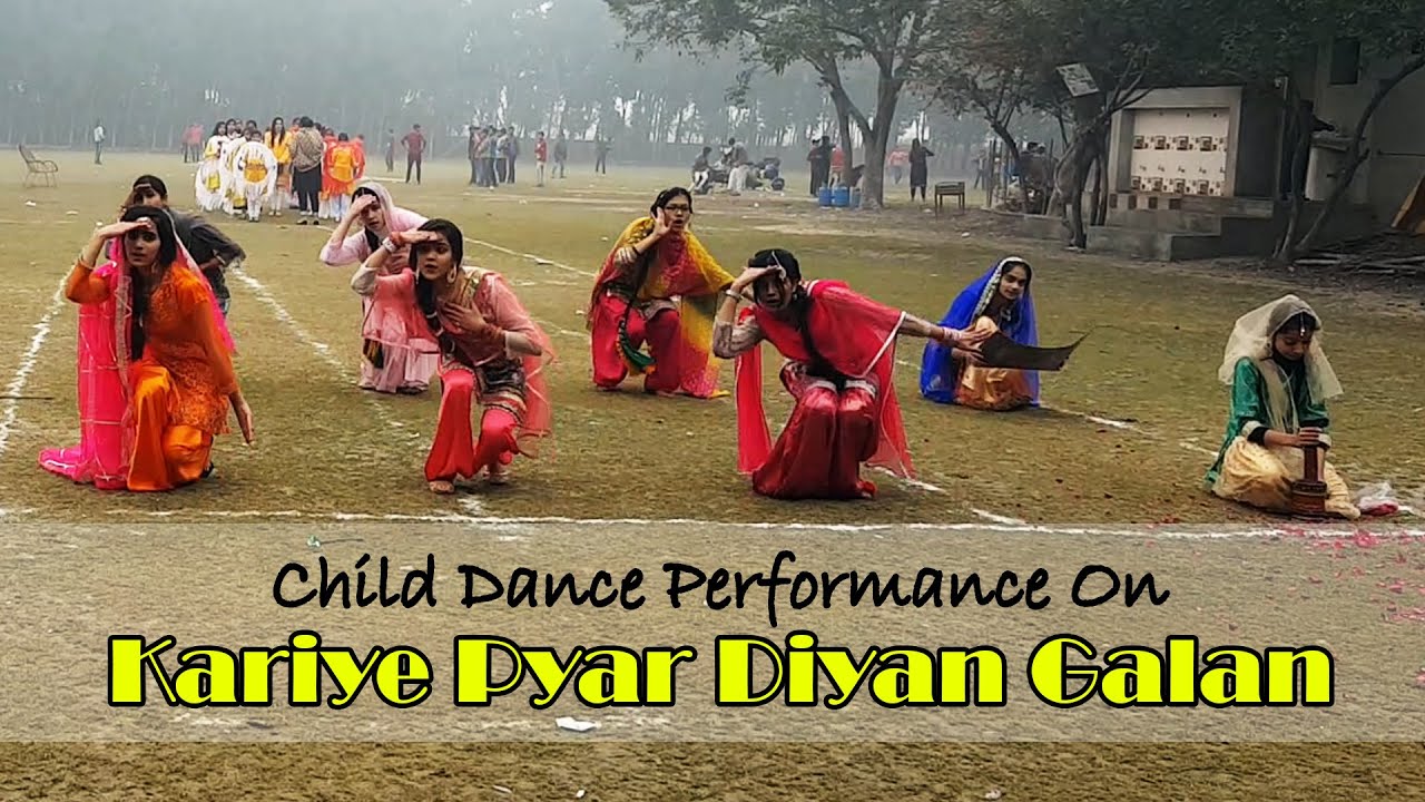 Beautiful Dance Performance On Aa Kariye Pyar Diyan Galan | Students Performance | Pakistani Rang