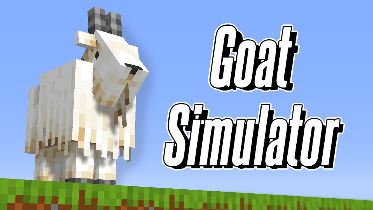 Я воссоздал симулятор козла в Minecraft!