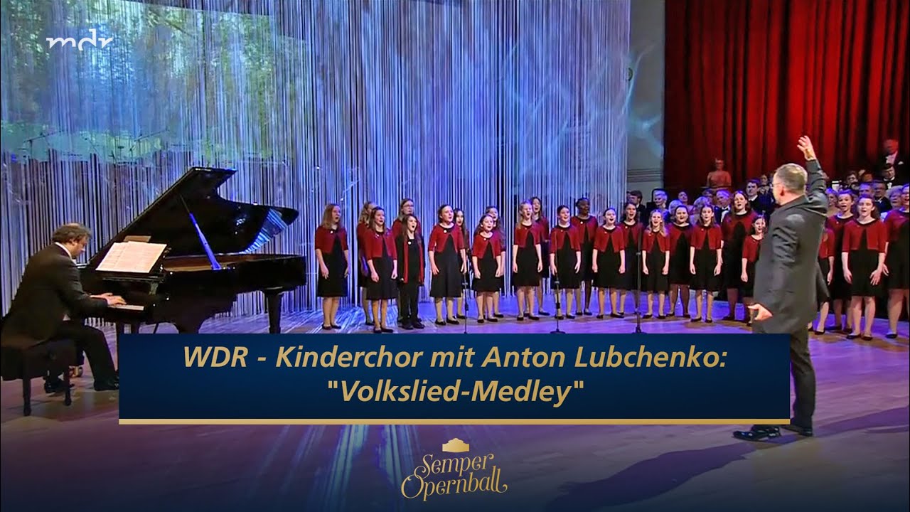 WDR-Kinderchor mit einem 