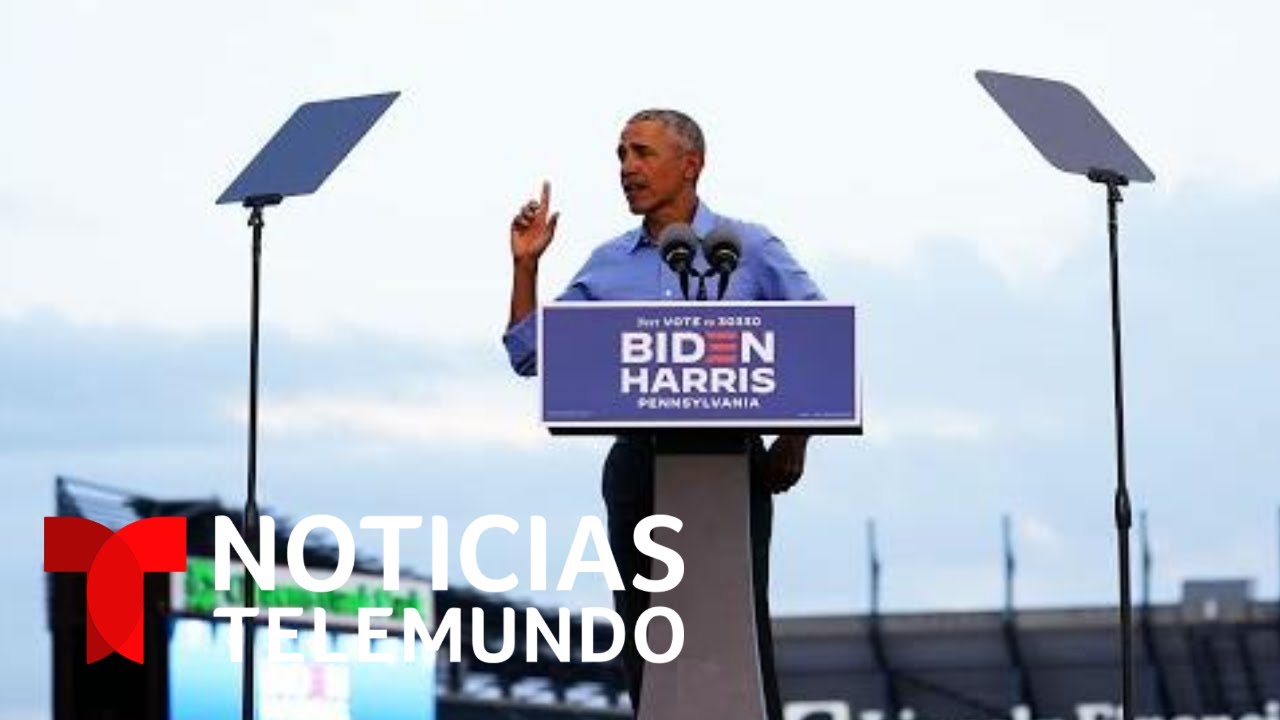 Como nunca antes, Barack Obama defiende a Joe Biden y ataca a Donald Trump | Noticias Telemundo
