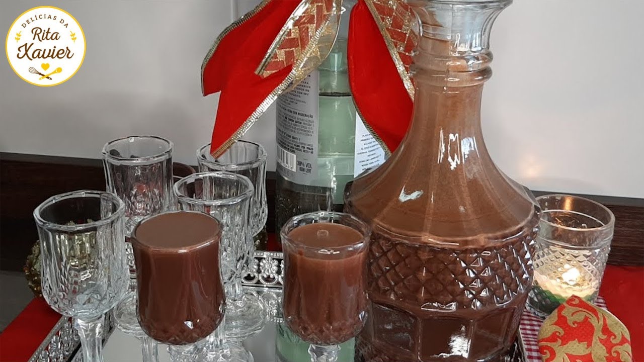 COMO FAZER LICOR DE CHOCOLATE MUITO CREMOSO, ESPECIAL DE NATAL. REVELADO! TODO MUNDO DEVERIA SABER!