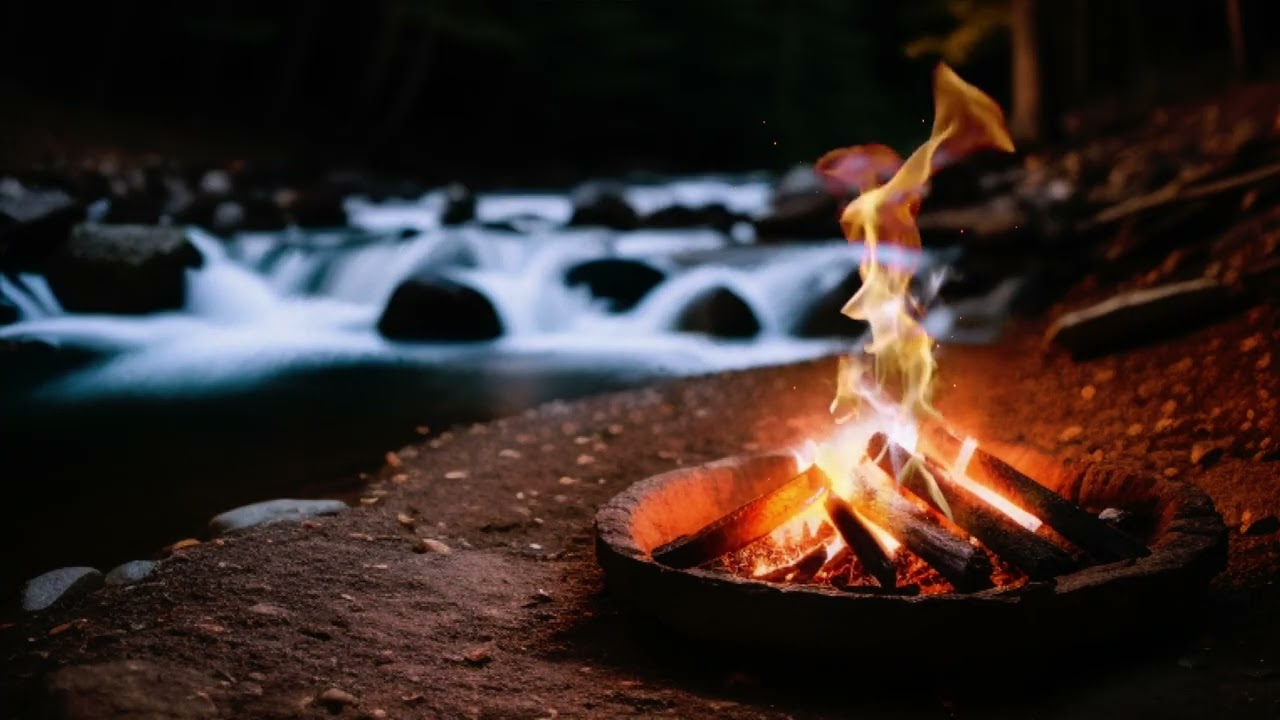 Bonfire & Vibes/Cadlma #bonfire #vibes #relaxingscenery #relax #relaxingvideo #bonfirenight