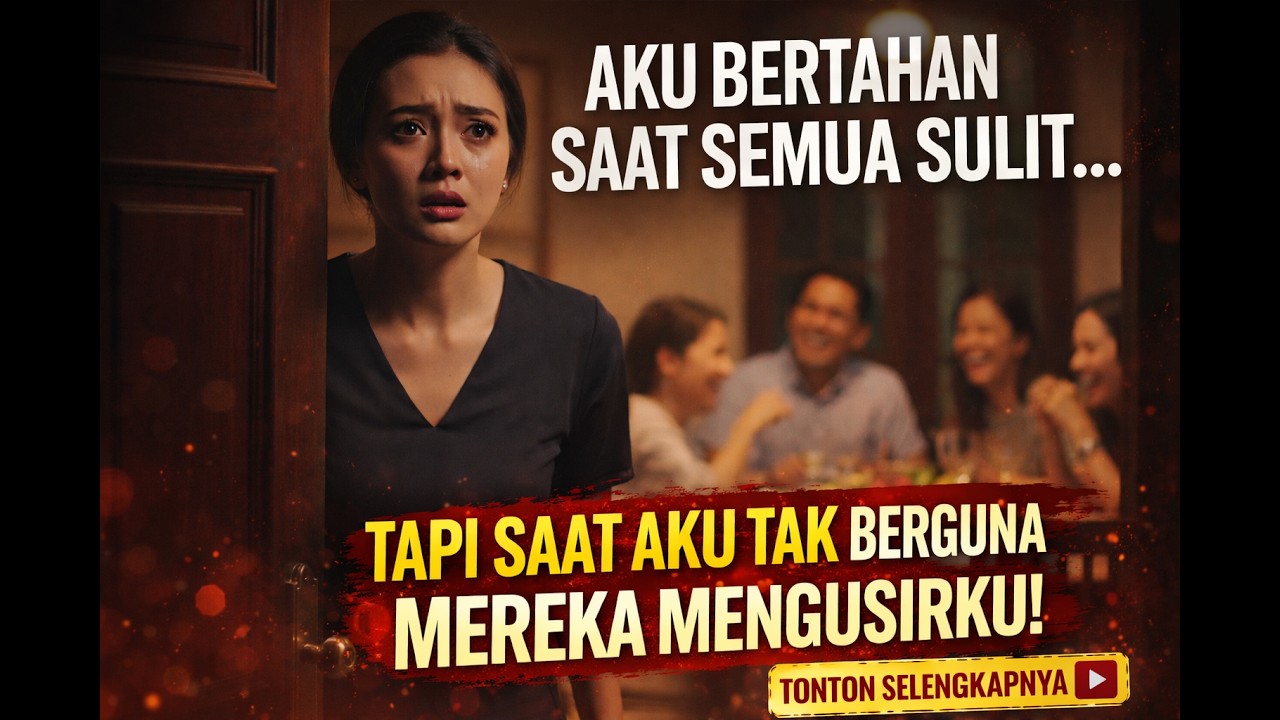 Aku Bertahan Saat Semua Sulit… Tapi Saat Aku Tak Berguna, Mereka Mengusirku