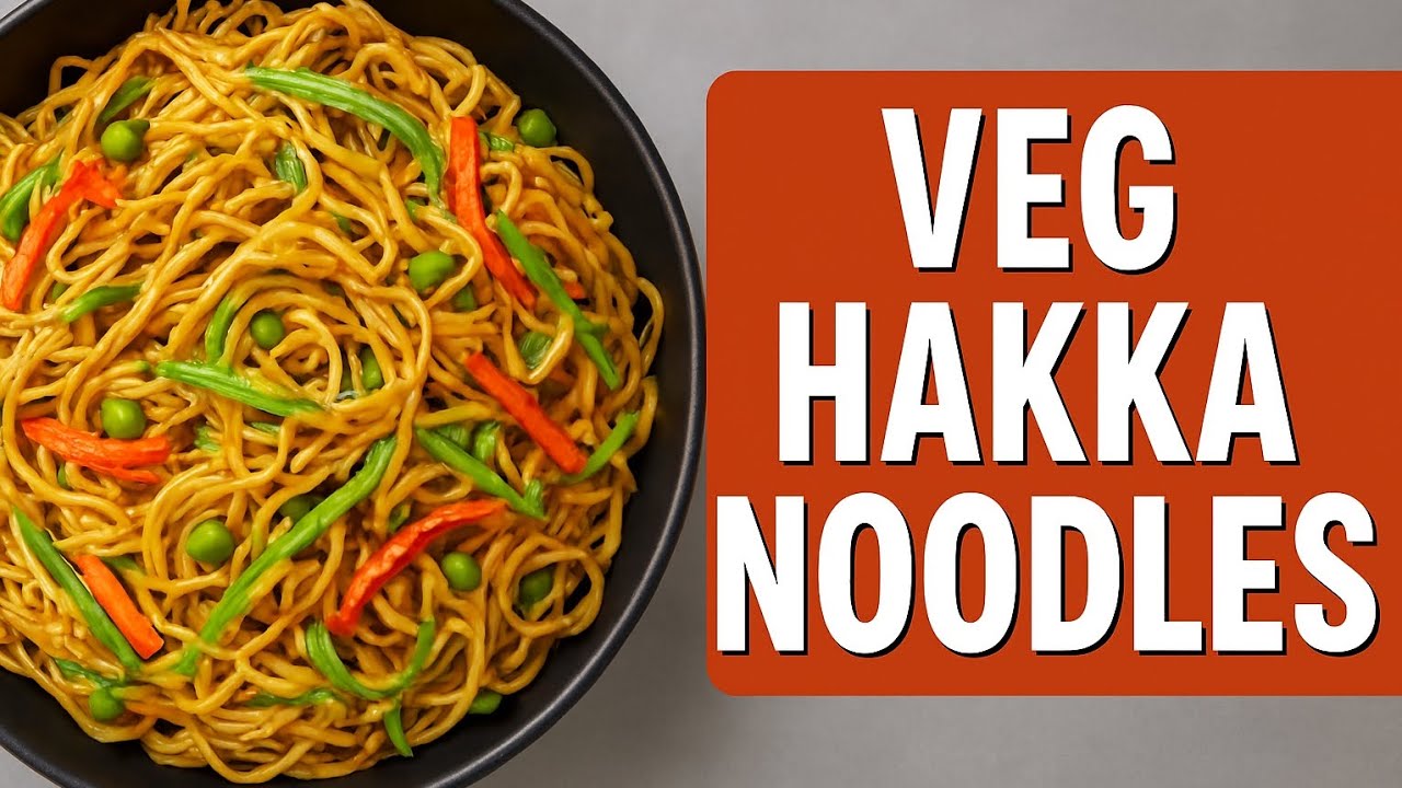 Veg Hakka Noodles Recipe | Street-Style Magic in 15 Minutes!!