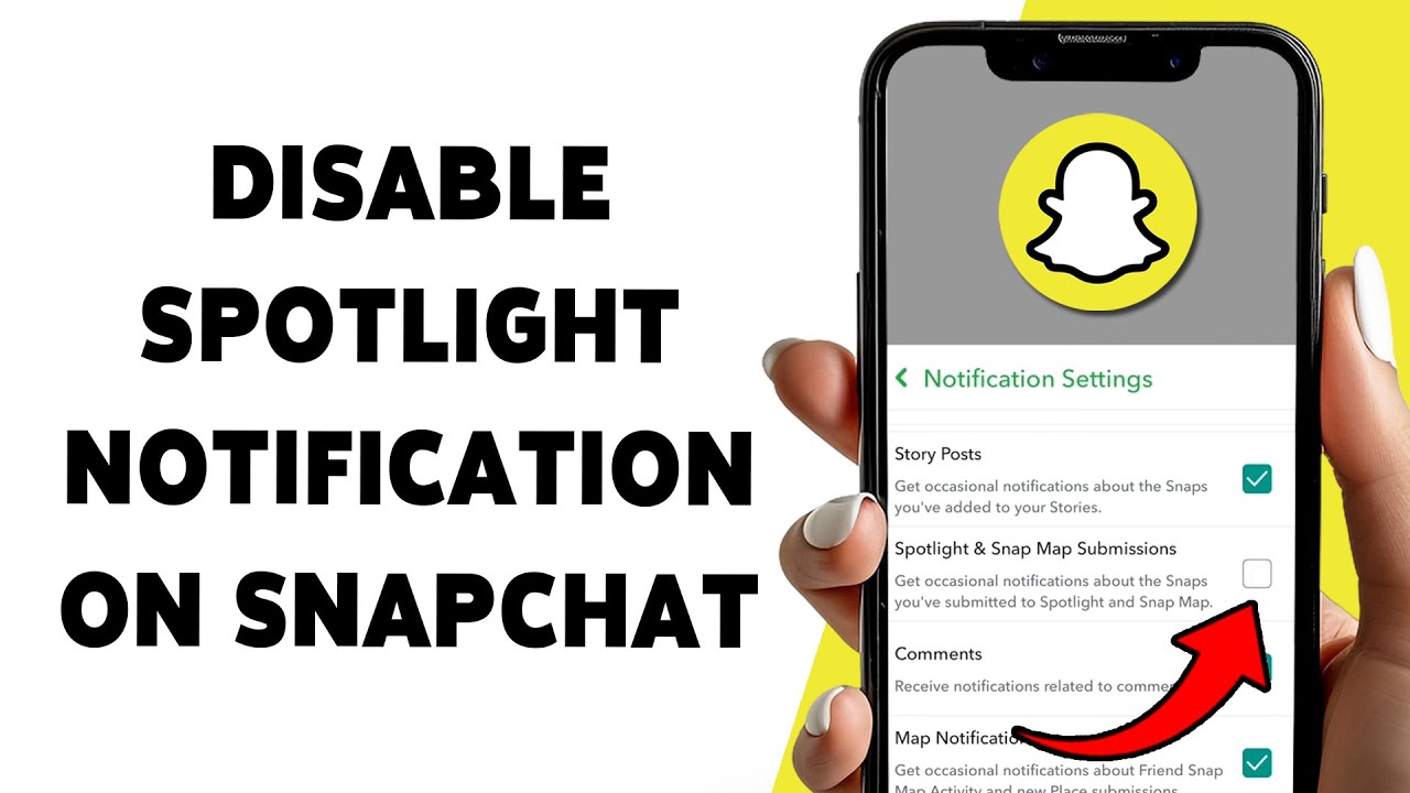 Как отключить уведомления Spotlight в Snapchat | Отключение оповещений Spotlight в приложении Sna...