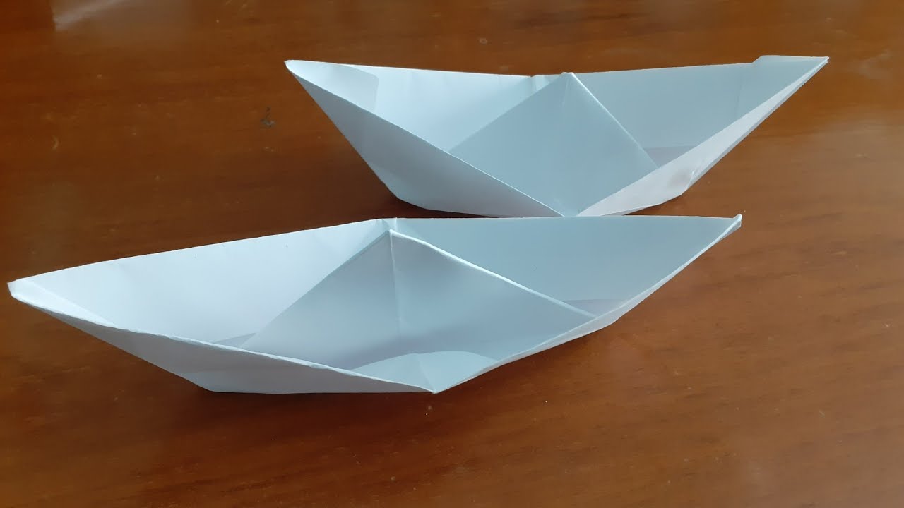C&oacute;mo hacer un barco de papel | F&Aacute;CIL | DIY
