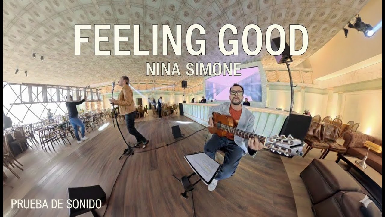 Feeling Good (Nina Simone) - *Prueba de Sonido* - Mariana Peregrina  🎤  Rodrigo Fos  🎸