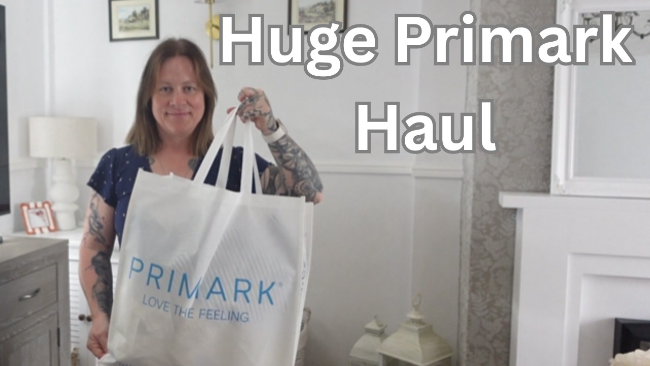 Огромная покупка в Primark на 300 фунтов стерлингов, примерка и новинки мая, включая Паулу Эчевар...