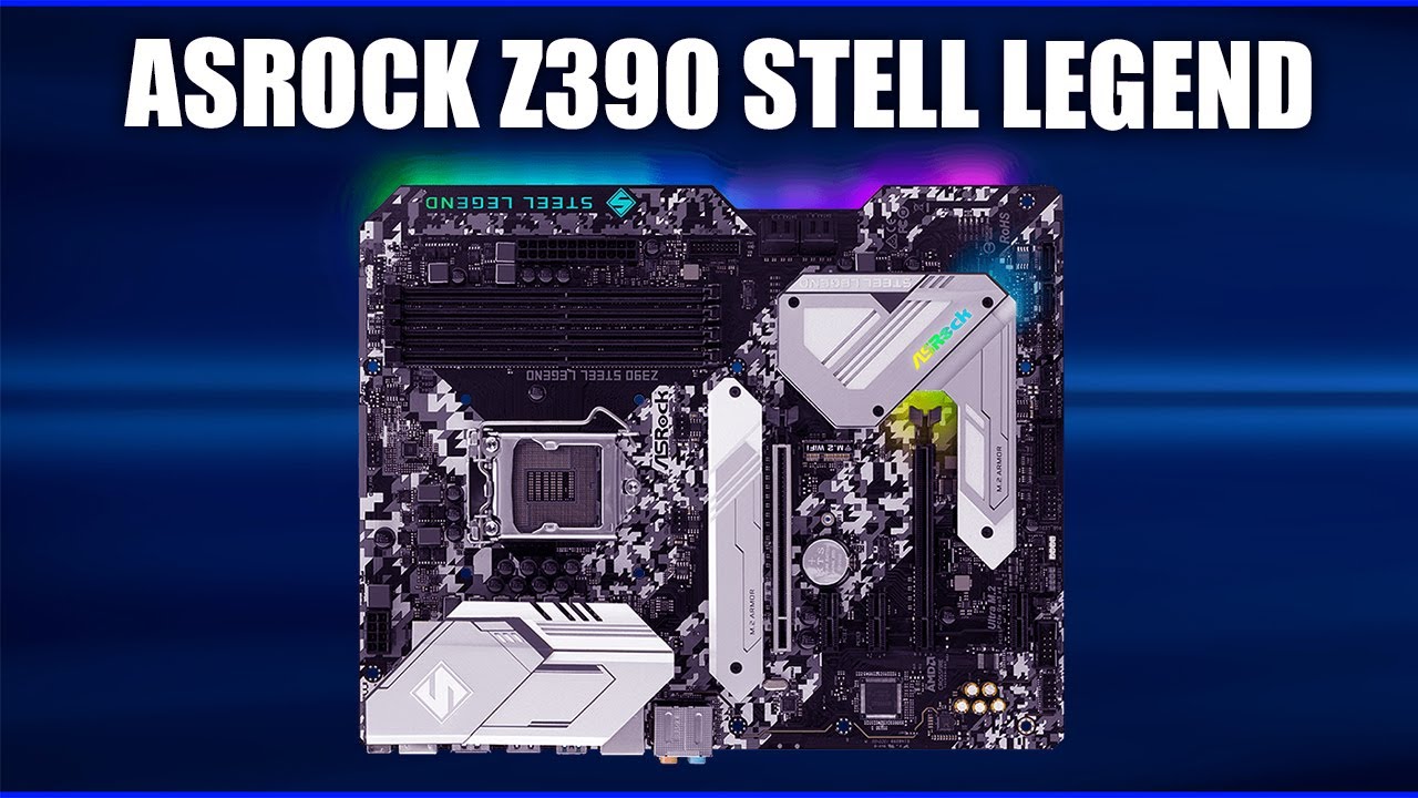 Материнская плата ASRock Z390 Steel Legend