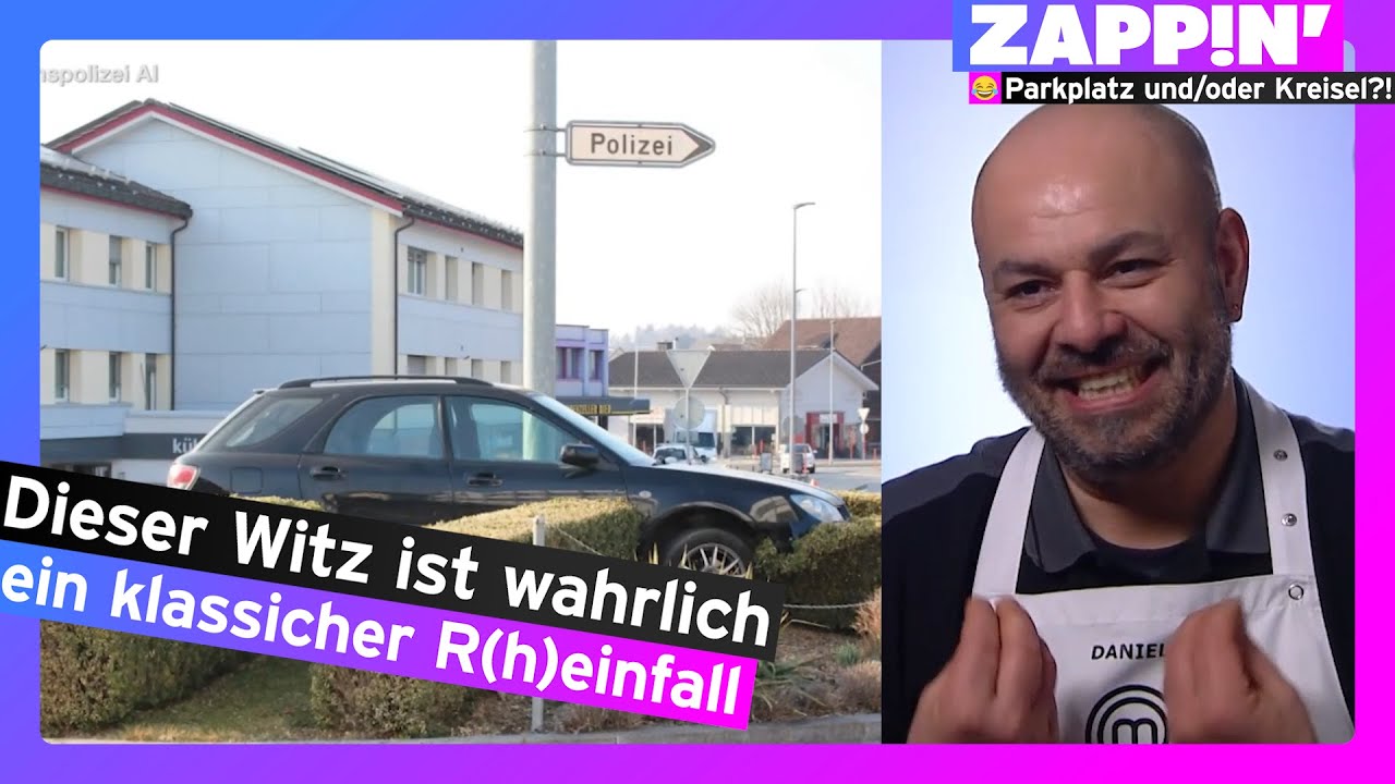Kreisel und/oder Parkplatz - @ZappinTV fährt nie mehr Auto