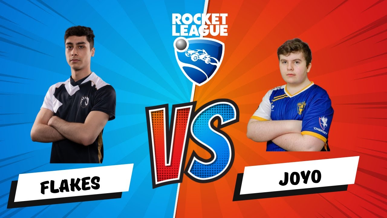 Flakes vs joyokami Rocket league 1vs1 (Thriller game)