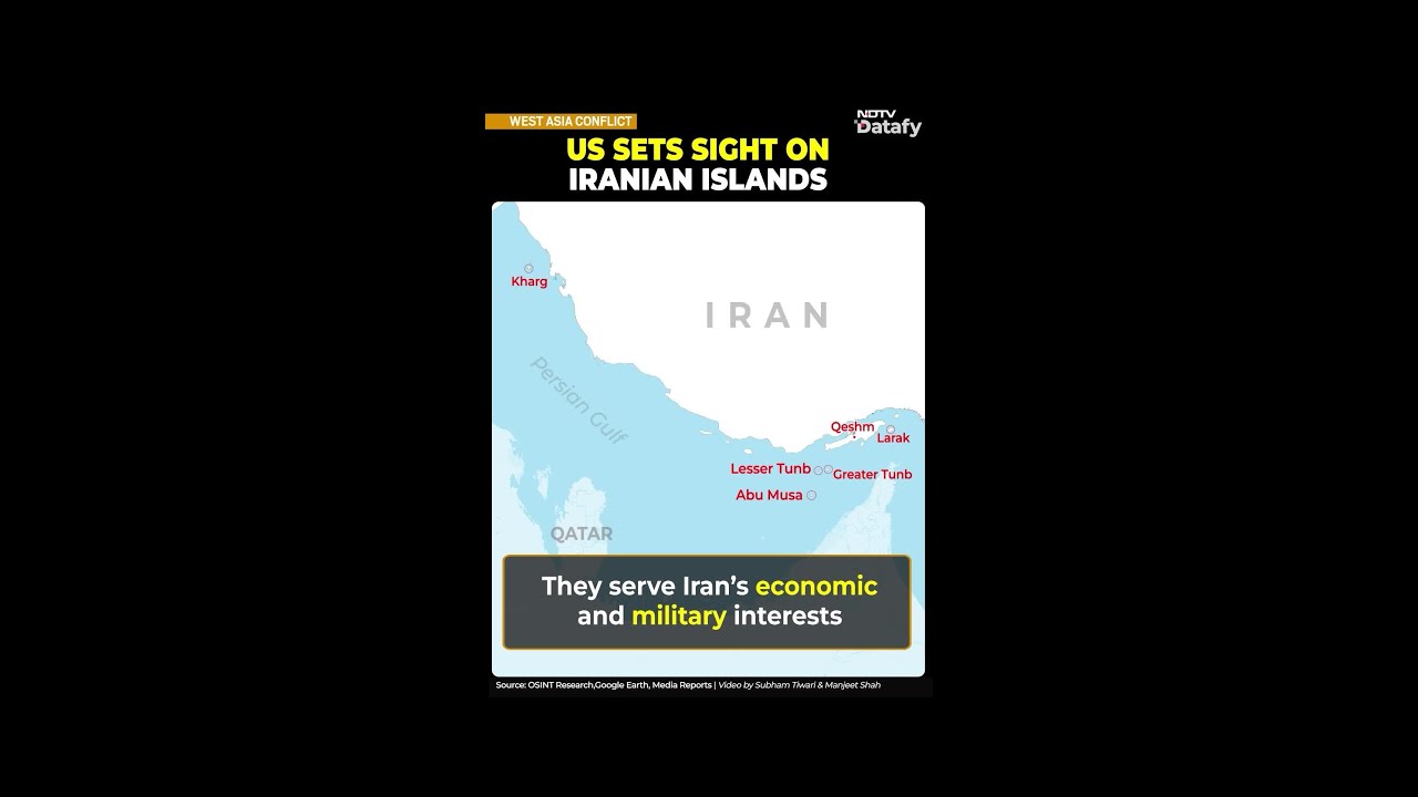 US Iran War Latest News | Trump Eyes Iran's Key Islands, Oil Routes at Risk
