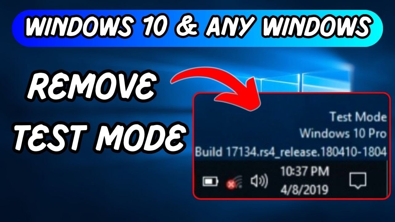 HOW TO REMOVE TEST MODE IN WINDOWS 10 🔥 | step by step 👍 | techeist
