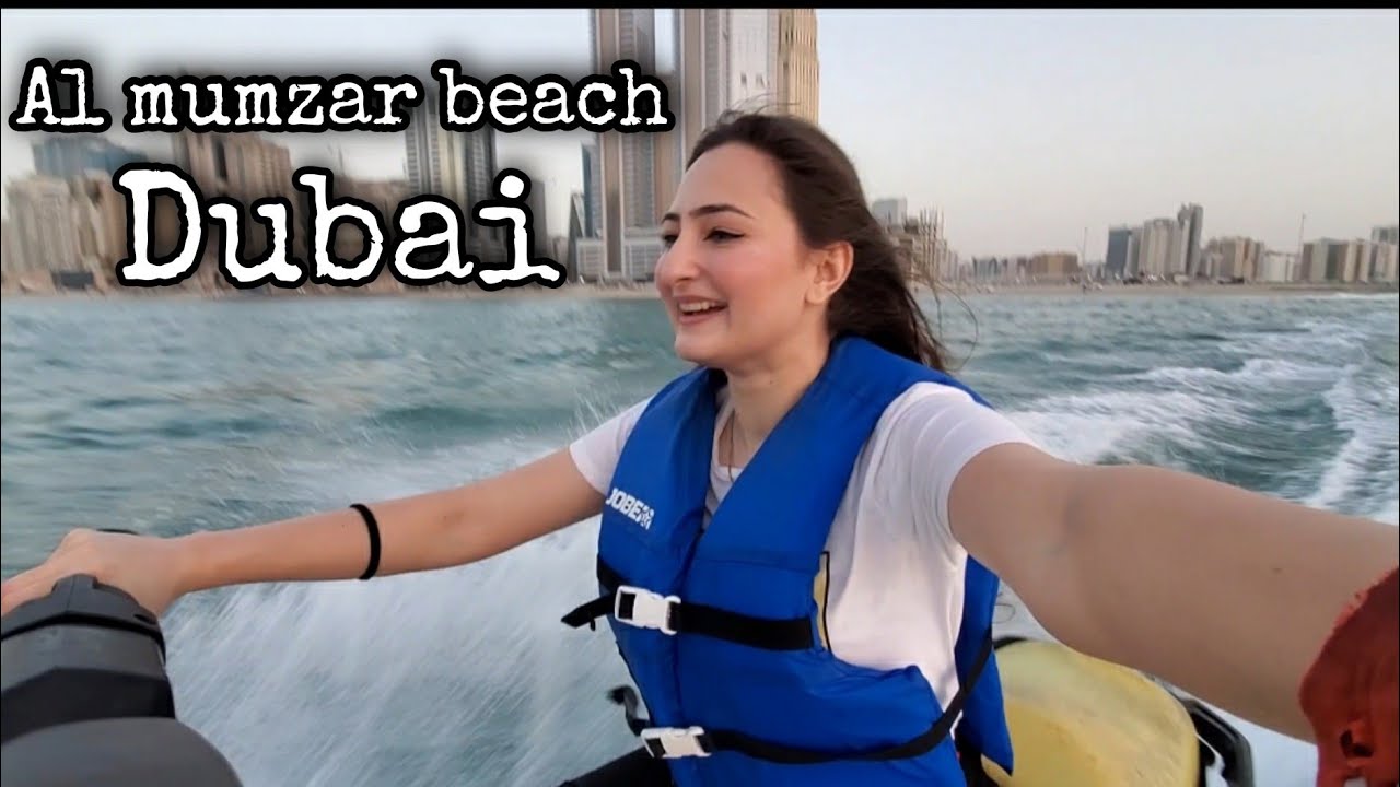 Jet Ski at Al mumzar beach Dubai. |Vlog #22 | ZKS_vlogs