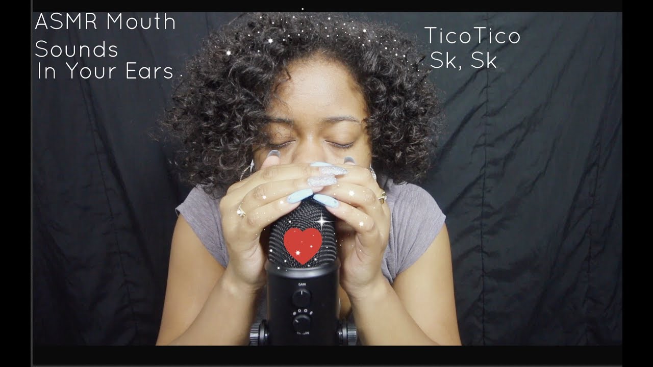 ASMR *Mouth Sounds* Tongue Clicking, Sk, TicoTico (TingleOverload)