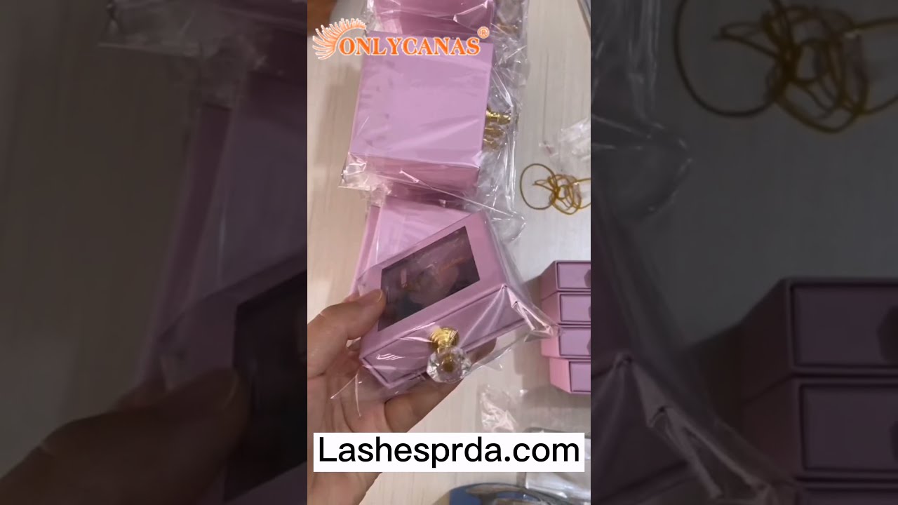 How To Package Lashes Order Fr USA Lashes Wholesale Vendor #lashpackaging#lashvendor#falselashes