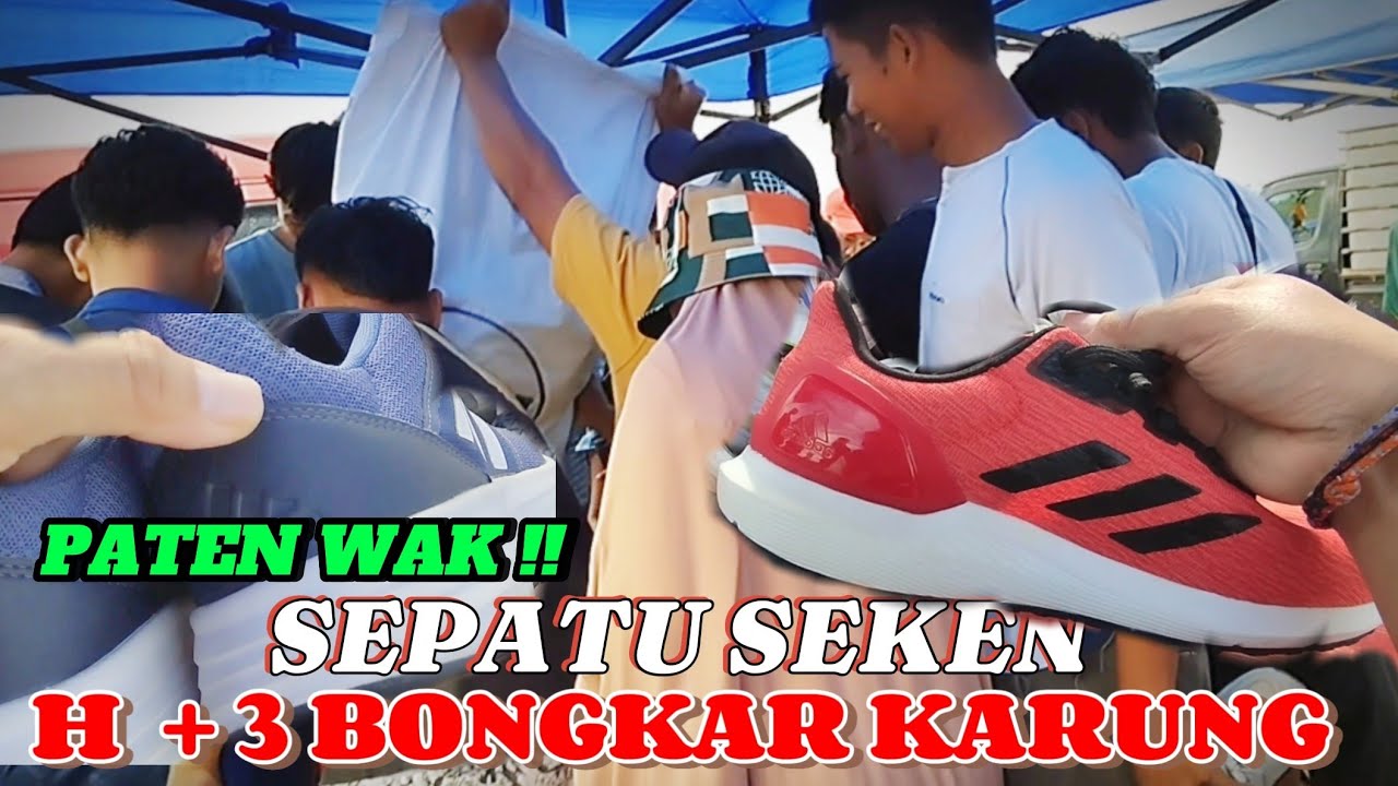 PASAR SEKEN HABIS LEBARAN KE  3 MULAI BERAKSI