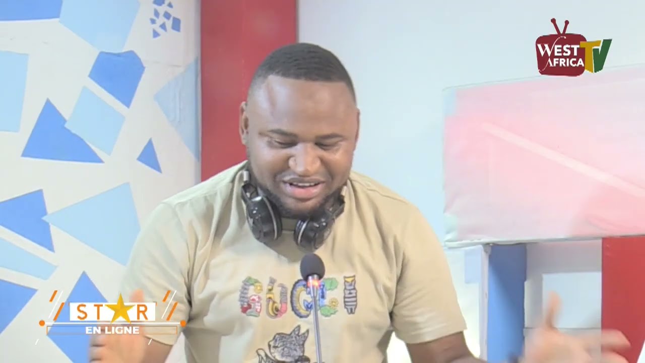 THIERNO THIOPI ET HEGUE DJENMA DANS L'EMISSION  STAR EN LIGNE AVEC CAMBELL SUR WEST AFRICA TV